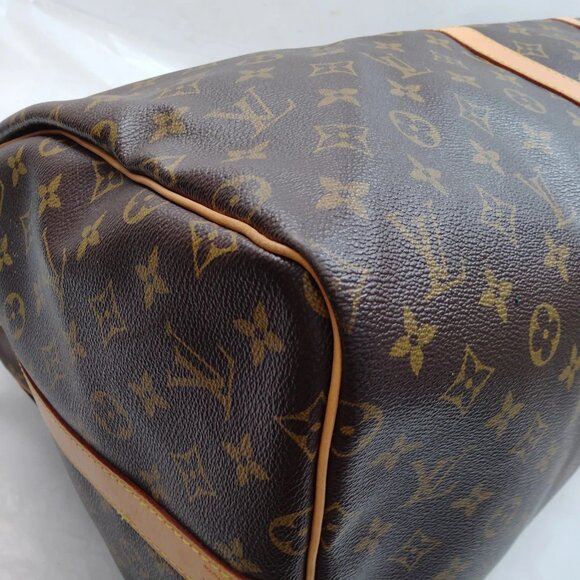Louis Vuitton LV Boston Bag Keepall 55 Brown Monogram mon-968-091925 - Picture 7 of 10